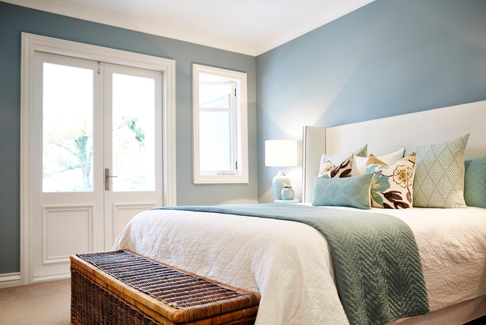calming blue paint colors for your bedroom