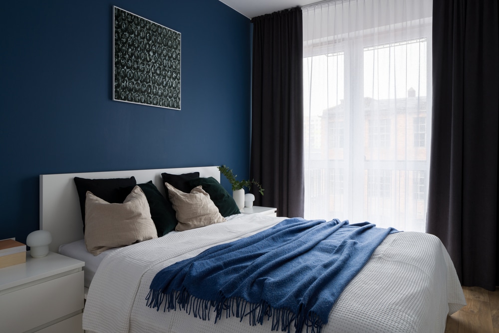 calming blue paint colors for your bedroom