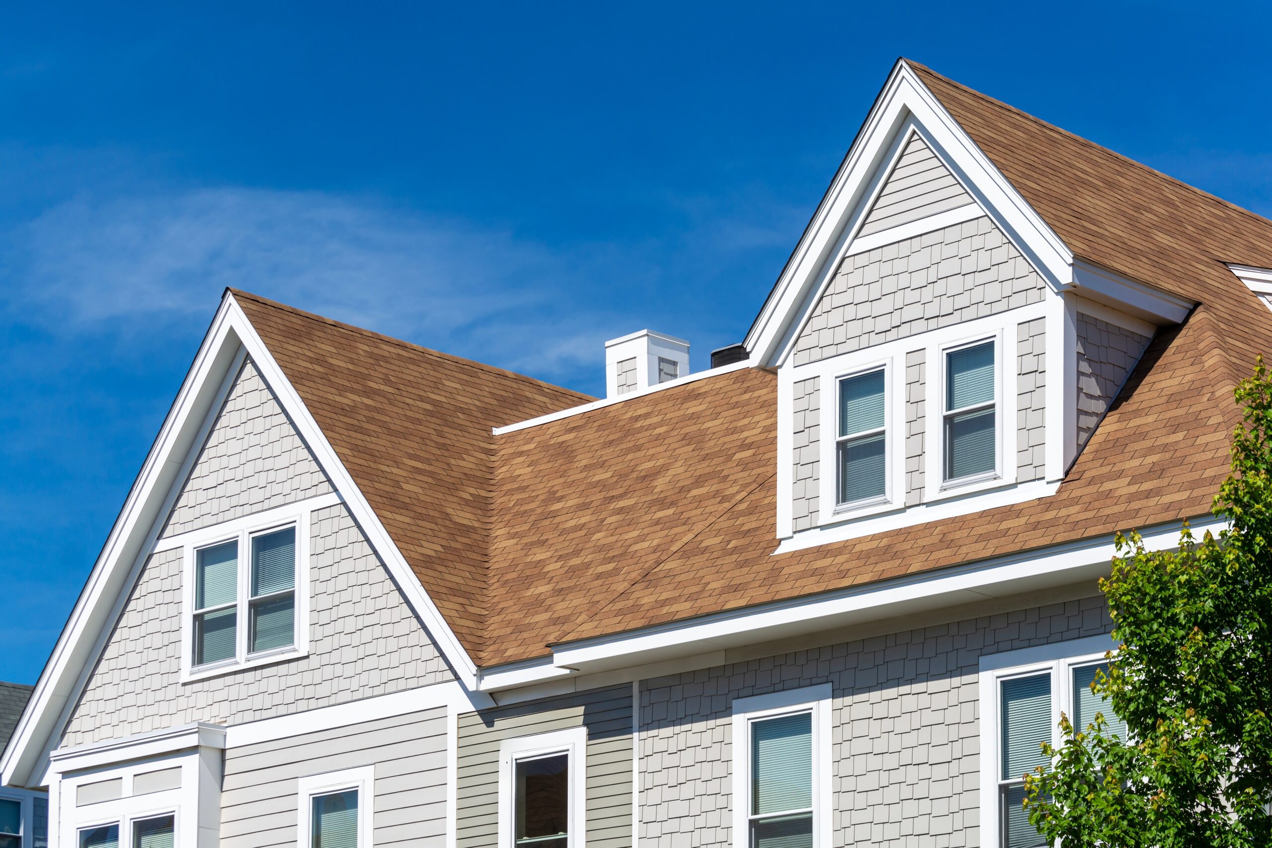Beautiful,Family,Home,With,Shingle,Siding,And,Multiple,Gables,,Brighton,