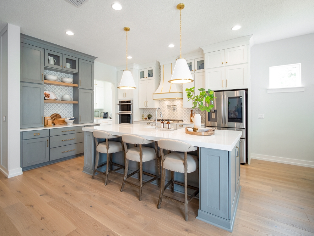 New,Luxury,Home,Beautiful,Kitchen