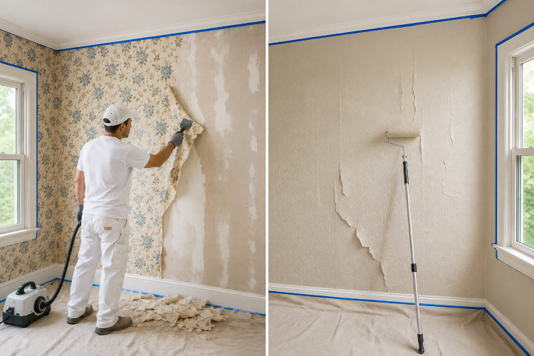 wallpaper-removal-vs-painting-over-wallpaper-west-houston